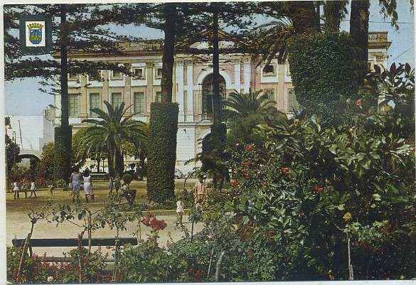 POSTAL DE EL PUERTO DE SANTA MARIA. CADIZ. PLAZA ISAAC PERAL. AYUNTAMIENTO Nº 1