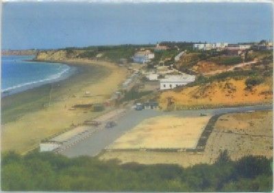 POSTAL DEL PUERTO SANTA MARIA. PLAYA DE FUENTE BRAVIA