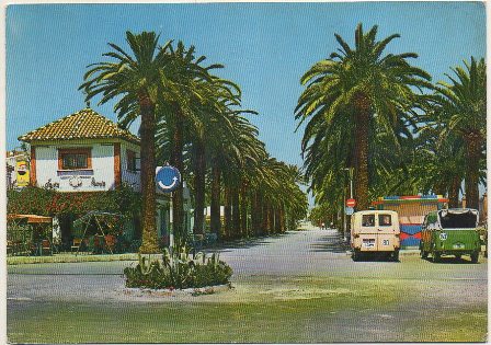 POSTAL DEL PUERTO SANTA MARIA. PARQUE CALDERON