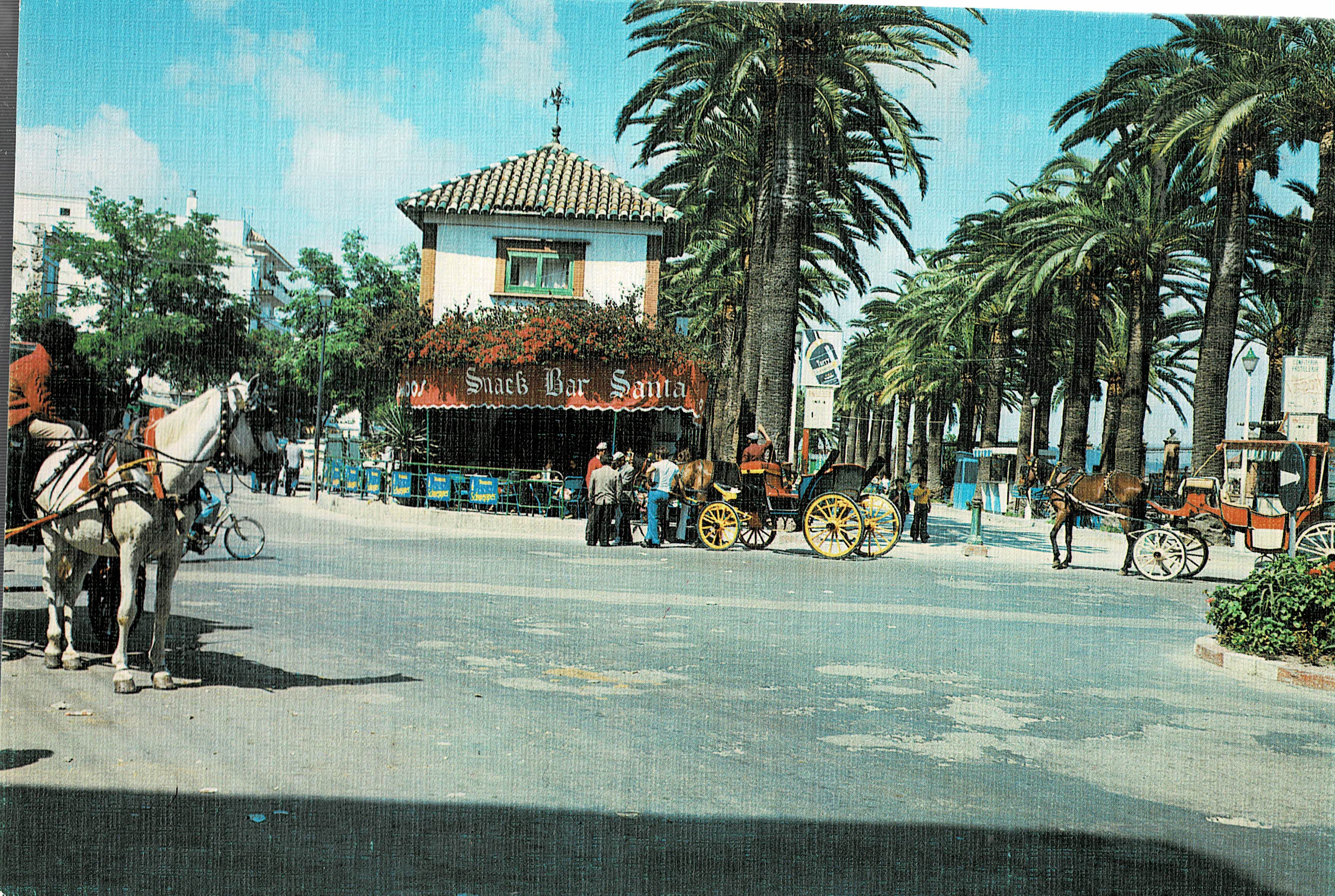 POSTAL MODERNA DEL PUERTO SANTA MARIA. PARQUE CALDERON