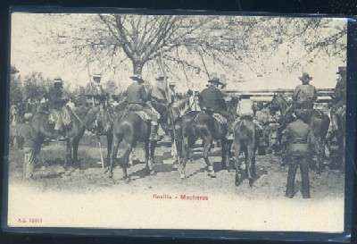 POSTAL ANTIGUA DE SEVILLA. MACHEROS