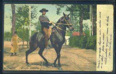 POSTAL ANTIGUA DE SEVILLA. JINETE ANDALUZ