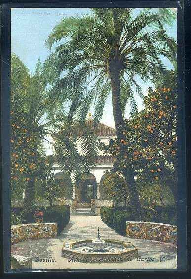 POSTAL ANTIGUA DE SEVILLA. ALCAZAR PABELLON CARLOS V