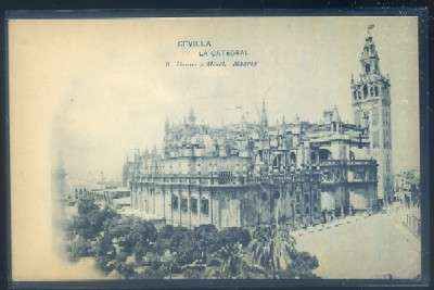 POSTAL ANTIGUA DE SEVILLA. LA CATEDRAL