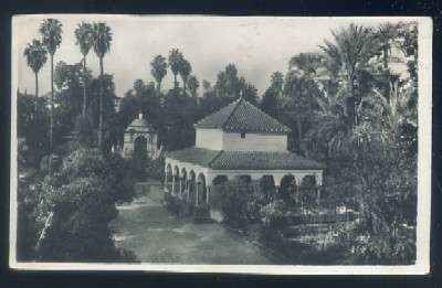 POSTAL ANTIGUA DE SEVILLA. REALES ALCAZARES PABELLON DE CARLOS V