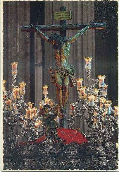 POSTAL DE SEVILLA. HERMANDADES DE PENITENCIA. STMO. CRISTO DE LA SANGRE Nº 46