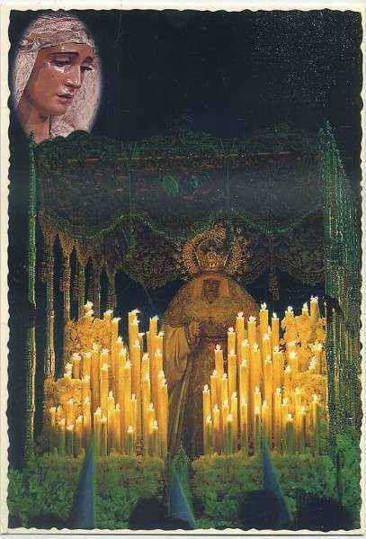 POSTAL DE SEVILLA. HERMANDADES DE PENITENCIA. NTRO. PADRE JESUS DE LA VICTORIA Nº 8