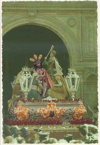 POSTAL DE SEVILLA. HERMANDADES DE PENITENCIA. STMO. CRISTO DE LA CORONACION DE ESPINA Nº 80