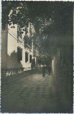 POSTAL DE SEVILLA. CALLEJON DEL AGUA Nº 68