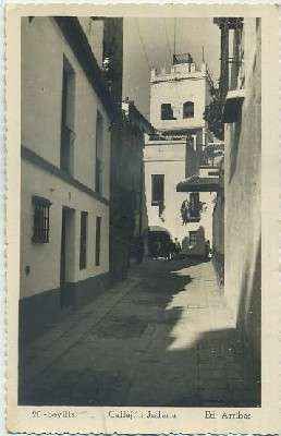POSTAL DE SEVILLA. CALLEJON JUDERIA