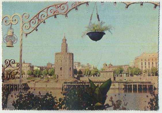 POSTAL DE SEVILLA. TORRE DEL ORO. SERIE lll Nº 102