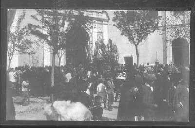 POSTAL SEMANA SANTA. SEVILLA. El DECRETO, PASO ALEGÓRICO
