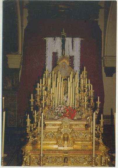 POSTAL DE SEVILLA. SEMANA SANTA: NTRA. SRA. DE LA SOLEDAD Nº 23