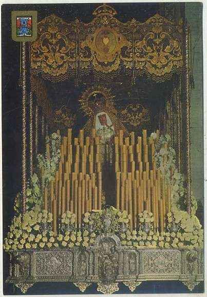 POSTAL DE SEVILLA. SEMANA SANTA: MARIA STMA. DE LAS ANGUSTIAS Nº 35