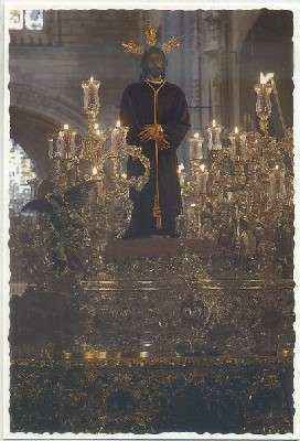POSTAL DE SEVILLA. HERMANDADES DE PENITENCIA. NTRO. PADRE JESUS CAUTIVO Nº 24