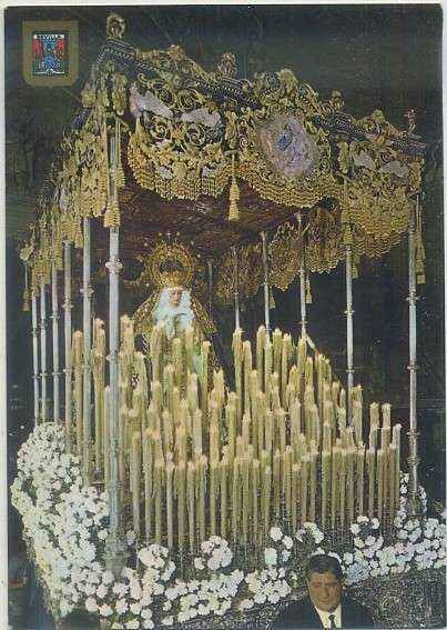 POSTAL DE SEVILLA. SEMANA SANTA. NTRA. SRA. DE LA PALMA Nº 32