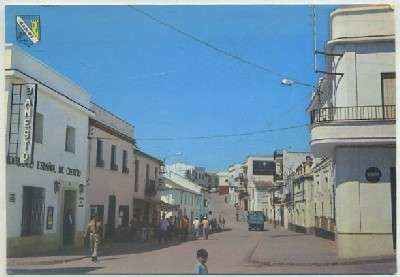 POSTAL DE SEVILLA. MONTELLANO. CALLE GENERAL PRIMO DE RIVERA