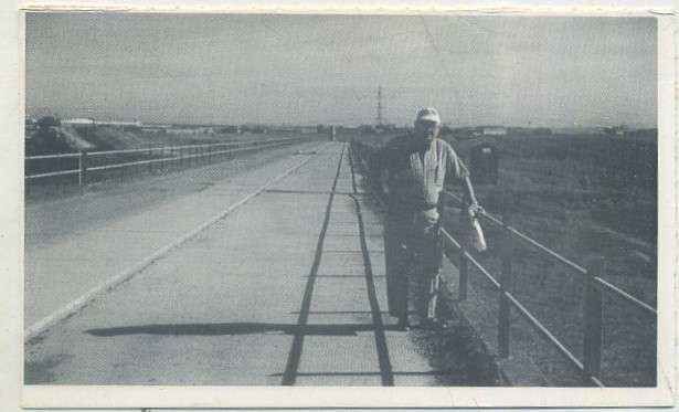POSTAL DE ALCALA DE GUADAIRA. (REPRODUCCION): PUENTE SOBRE EL GUADAIRA