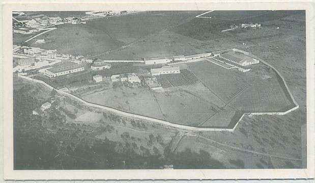 POSTAL DE ALCALA DE GUADAIRA. (REPRODUCCION): PANORAMICA DEL DISTRITO ESTE 1954