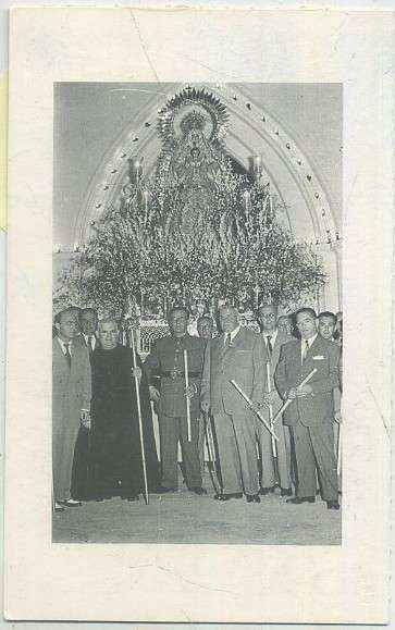 POSTAL DE ALCALA DE GUADAIRA. (REPRODUCCION): VIRGEN DEL AGUILA 1940