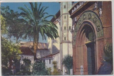 POSTAL ANTIGUA DE SEVILLA. SANTA PAULA. SERIE 102/15
