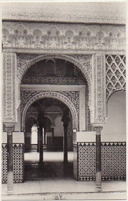 POSTAL DE SEVILLA. ALCAZAR. PATIO DE LAS MUÑECAS.