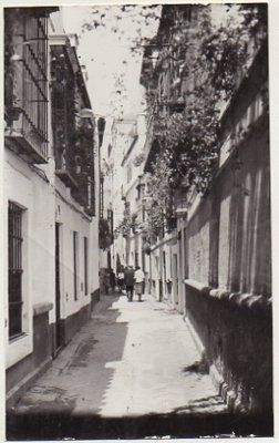 POSTAL DE SEVILLA. CALLE DE LA PIMIENTA.