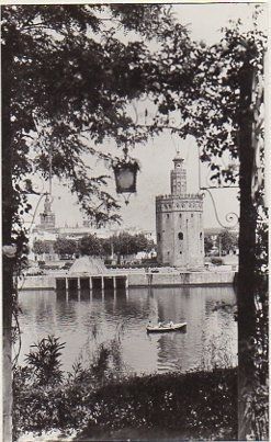 POSTAL DE SEVILLA. TORRE DEL ORO.