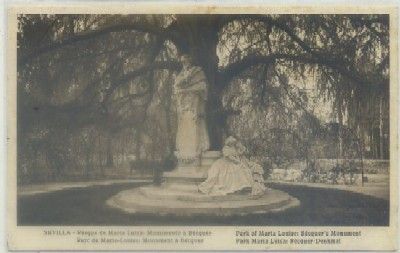 POSTAL ANTIGUA DE SEVILLA. PARQUE DE MARIA LUISA