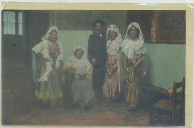 POSTAL ANTIGUA DE SEVILLA. GRUPO DE BOLERAS