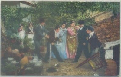 POSTAL ANTIGUA DE SEVILLA. LA HUERTA DEL TIO MILINDRIS  Nº 32