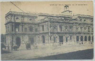 POSTAL ANTIGUA DE SEVILLA. PARTE ANTIGUA DEL AYUNTAMIENTO