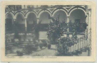 POSTAL DE SEVILLA. PATIO DE LOS VENERABLES SACERDOTES Nº 26