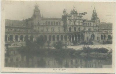 POSTAL DE SEVILLA. PLAZA DE ESPAÑA Nº 21