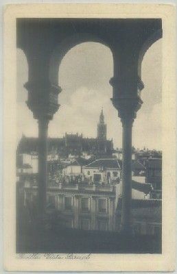 POSTAL DE SEVILLA. VISTA PARCIAL