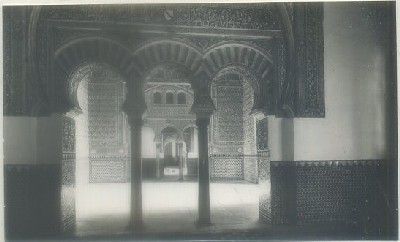 POSTAL DE SEVILLA. ALCAZAR. SALON DE EMBAJADORES