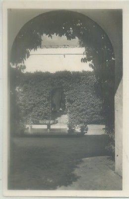POSTAL DE SEVILLA. REALES ALCAZARES. JARDINES DEL PATIO DEL PRINCIPE
