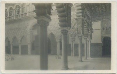 POSTAL DE SEVILLA. REALES ALCAZARES. PATIO DE LAS DONCELLAS