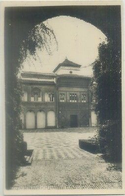 POSTAL DE SEVILLA. REALES ALCAZARES. PATIO DE LA MONTERIA