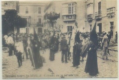 POSTAL DE SEVILLA. REPRODUCCION. COFRADIA DE LOS PANADEROS