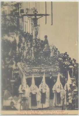 POSTAL DE SEVILLA. REPRODUCCION. SEMANA SANTA. STO. CRISTO DE LAS 7 PALABRAS