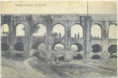 POSTAL DE SEVILLA. REPRODUCCION. PUENTE ROMANO EN SEVILLA