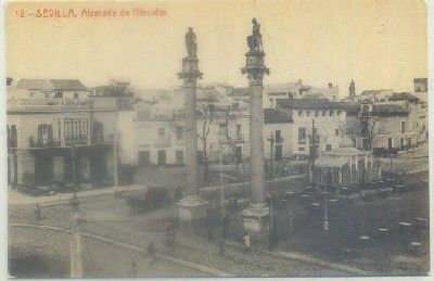 POSTAL DE SEVILLA. REPRODUCCION. ALAMEDA DE HERCULES