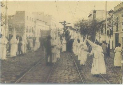 POSTAL DE SEVILLA. REPRODUCCION. SEMANA SANTA. COFRADIA DE LOS NEGRITOS