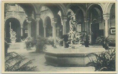 POSTAL DE SEVILLA. PATIO DE LA SANTA CARIDAD Nº 74