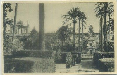 POSTAL DE SEVILLA. ALCAZAR. JARDINES Nº 35