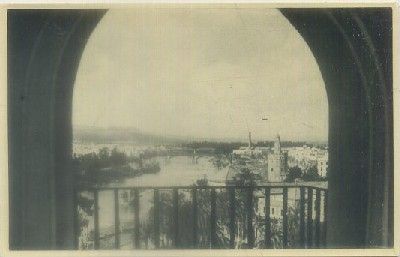 POSTAL DE SEVILLA. GUADALQUIVIR Y TORRE DEL ORO Nº 15