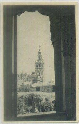 POSTAL DE SEVILLA. GIRALDA DESDE EL ALCAZAR Nº 7