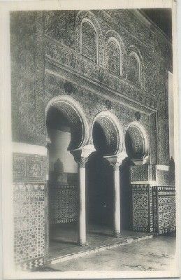 POSTAL DE SEVILLA. REAL ALCAZAR. DORMITORIO DE LOS REYES MOROS Nº 26