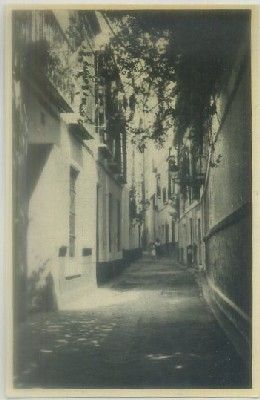 POSTAL DE SEVILLA. CALLE DE LA PIMIENTA Nº 44